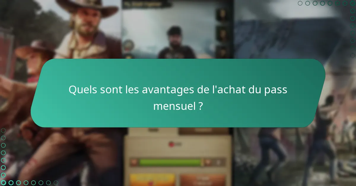 Quelles stratégies de gameplay peuvent être améliorées par les objets du pass mensuel ?